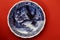 Blue and white delftware