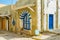 Blue-white door, Sousse, Tunisia