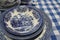 Blue and White English China Dishes