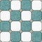 Blue white floor tiles seamles pattern texture background