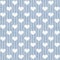 Blue and White Hearts and Stripes Fabric Background