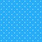 Blue with White polkadot Repeat Pattern Background