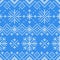Blue and White Seamless, Tile-able Sweater Pattern