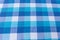 Blue and white tablecloth fabric texture