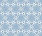 Blue and white vector geometric seamless pattern with hexagonal grid, thin lines
