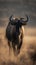 Blue wildebeest (Connochaetes taurinus), Generative AI