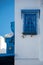 Blue window in the Arabian style