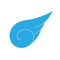 Blue Wing Icon Symbol