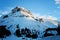 Blue Winter Mountain in Lech, Austria