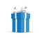 Blue wrapped present