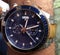 Blue wrist watch casual with lots of funcions