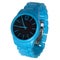 Blue wrist watches