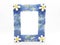 Blue Yellow Colorful Antique Vintage Classic Modern Unique Stylish Empty Photo Painting Frame in Various Background 01