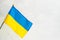 Blue and yellow flag of the independent freedom-loving state of Ukraine. Patriotism, freedom, beautiful nature, peaceful people.