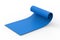 Blue yoga mat