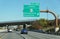 Bluebell, Pennsylvania, U.S. - October 17, 2020 - The view of the traffic on Interstate 476 South by exit 31B to Landsdale,