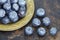 Blueberries natural antioxidant healthy snack food