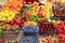 Blueberries, snake fruits, cherries, lime, pomegranates, strawberries, plums, lemon, avocados, mangoes are on the market for sale