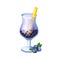 Blueberry Bubble Tea