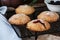 Blueberry hand pies