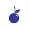 blueberry illustration icon logo vector