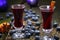 Blueberry mulled wine