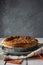 Blueberry nectarine pie