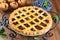 Blueberry pie