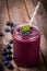 Blueberry smoothie