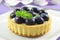 Blueberry tart