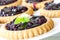 Blueberry tarts