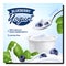 Blueberry Yogurt Creative Promo Banner Vector