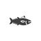 Bluefin tuna line icon