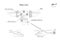 Blueprint of main rotor of helicopter in outline style. Industrial drawing of gearbox part. Detailed isolated image