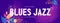 Blues jazz banner