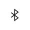 Bluetooth file transfer icon. Sign symbol for app and device design.