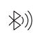 Bluetooth icon Vector illustration, EPS10.