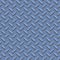 Bluish metal diamond pattern