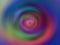 Blur effect funnel pastel purple pink spiral soft light base magical