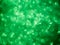 Blur green glitter abstract background.