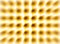 Blur light pattern speed motion volume effect yellow sunflower on white background, no crisp edge of center