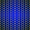 Blur pixel seamless blue and orange pattern