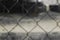 Blur steel fence background beautiful line with iron