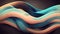 Blur waves abstract background pink blue curves