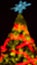 Blure Bokeh Christmas Tree Texture