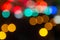 Blurred abstract pattern of colorfull bokeh lamp for background