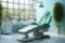 Blurred background, Dental office, dental chair