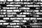 Blurred brick pattern in black and white for your background usage