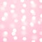 Blurred Christmas garland white lights on pink background. New Year decoration.