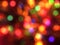 Blurred christmas lights background.